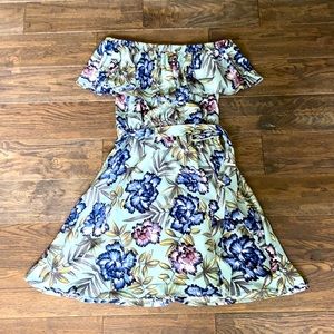 Off the shoulder dress